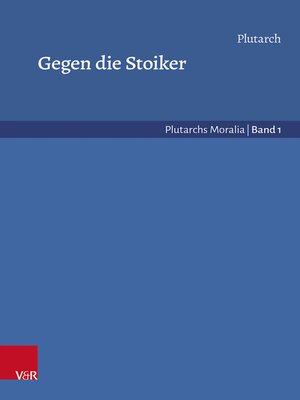 cover image of Gegen die Stoiker